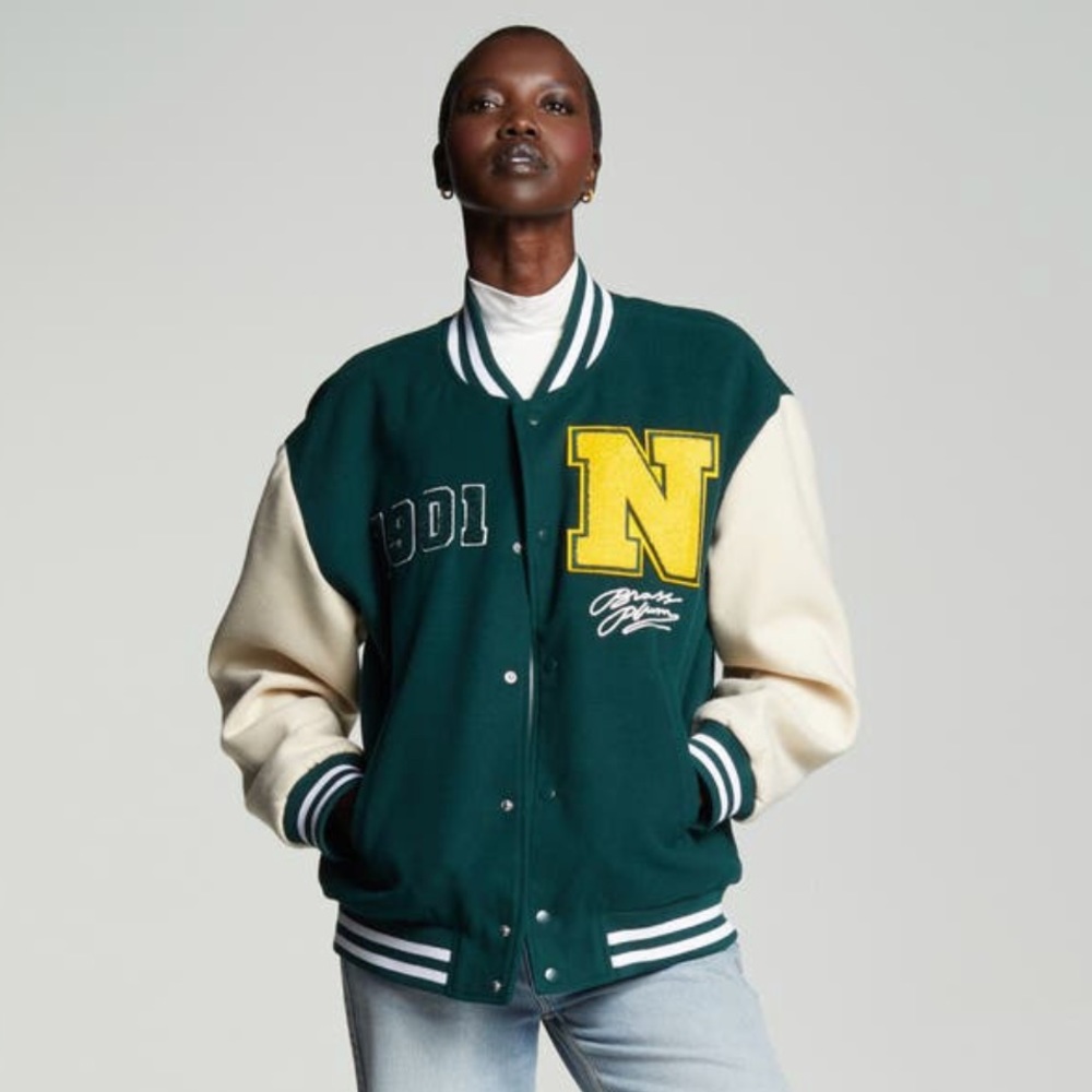 BP. Colorblock Gender Inclusive Varsity Jacket - Picture 6 of 13